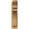 Ekena Millwork Olympic Slat Rough Sawn Outlooker, Western Red Cedar, 6"W x 22"D x 26"H OUT06X22X26OLY06RWR - alternate 2